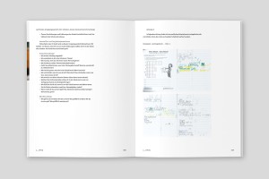 doppelinnenseite – anhang: links textseite, rechts grafiken