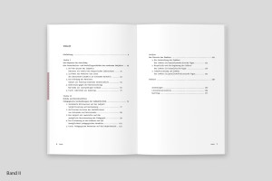 doppelinnenseite – inhaltsverzeichnis band II