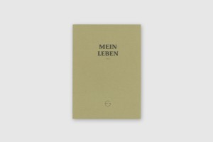Cover (Papier Olive) Mein Leben 3