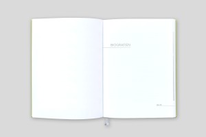 doppelinnenseite – biografien in versalien