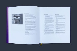 Doppelinnenseite – links: kleines SW-Foto, 3 Spalten Text: Auflistung der nicht fotografierten Orte