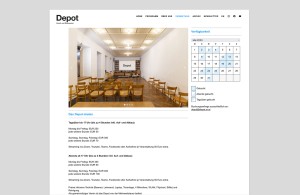 Depot Website Vermietung