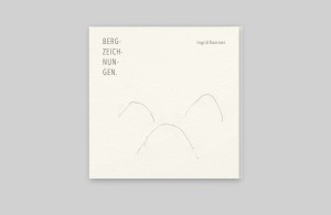 Leporello-Cover »Bergzeichnungen« von Ingrid Kummer