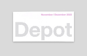 Depotfolder November/Dezember 2022 Logospielereien und pastelfarben
