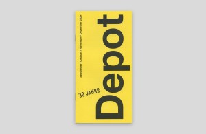 Depotfolder September/Oktober/November/Dezember 2024, Cover in gelb