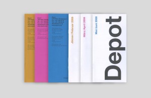 Ab 2008 neues Desing für den Depot-Folder