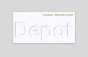 Depotfolder November/Dezember 2023 Logospielereien und Pastelfarben gehen weiter
