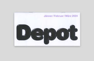 Depotfolder Jänner/Februar/März 2024 Logospielereien und Pastelfarben gehen weiter