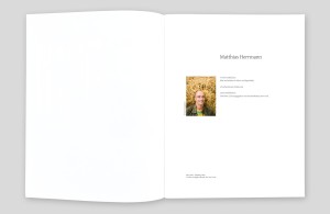 kataloginnenseiten »different eyes #1« biografie von matthias herrmann