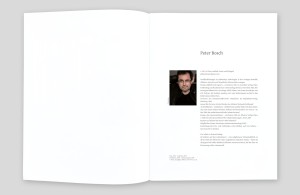 kataloginnenseiten »different eyes #1« biografie von peter bosch
