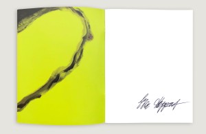 Katalog »Eva Hoppert Werke 2008–2009« Cover Innenseite, Schmutztitel