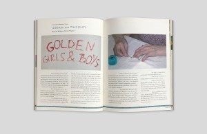Katalog „Kunst & Soziale Praxis – work in progress“, Innenseiten mit Projektbeschreibung und Fotos