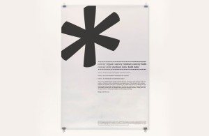 Type-specimen-plakat zur schrift convey von gabriele lenz