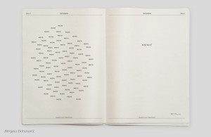 Typografie & Layout I, 2016, Typo-Zeitung »Oxymoron« aus dem BA-Studium »Gestaltung im Kontext« an der Akademie der bildenden Künste Wien – Mirjana Đotunović