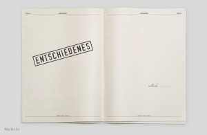 Typografie & Layout I, 2016, Typo-Zeitung »Oxymoron« aus dem BA-Studium »Gestaltung im Kontext« an der Akademie der bildenden Künste Wien – Maria Lici