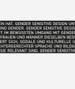 Projekt: gender sensitive design